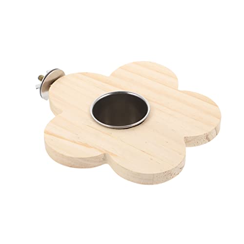 LIGHTAOTAO Creative Vogelstand Mit Futterstation Holzplattform Für Käfige Für Papageien Und Andere Haustiere Robust Und Langlebig Fördert Spiel Und LIGHTAOTAO Creative Vogelstand Mit Futterstation Holzplattform Für Käfige Für Papageien Und Andere Haustiere Robust Und Langlebig Fördert Spiel Und von LIGHTAOTAO