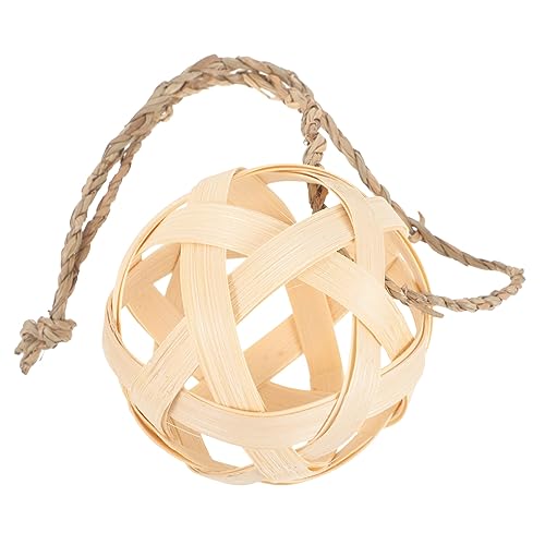 LIGHTAOTAO Futterball Für Kleintiere Hängender Futterspender Für Hamster Und Kaninchen Vielseitig Einsetzbar Als Spielzeug Und Krallenpflege Robust Und Langlebig LIGHTAOTAO Futterball Für Kleintiere Hängender Futterspender Für Hamster Und Kaninchen Vielseitig Einsetzbar Als Spielzeug Und Krallenpflege Robust Und Langlebig von LIGHTAOTAO
