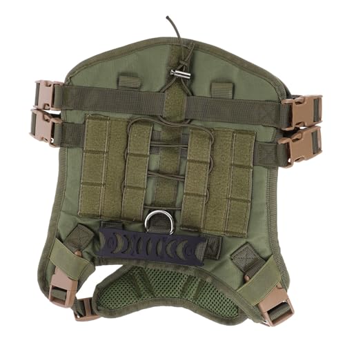 LIGHTAOTAO German Shepherd Trainingsweste Robust Verstellbar für Große Hunde Outdoor Hundegeschirr Atmungsaktiv No Leash Harness für Welpen und Mittelgroße Hunde von LIGHTAOTAO