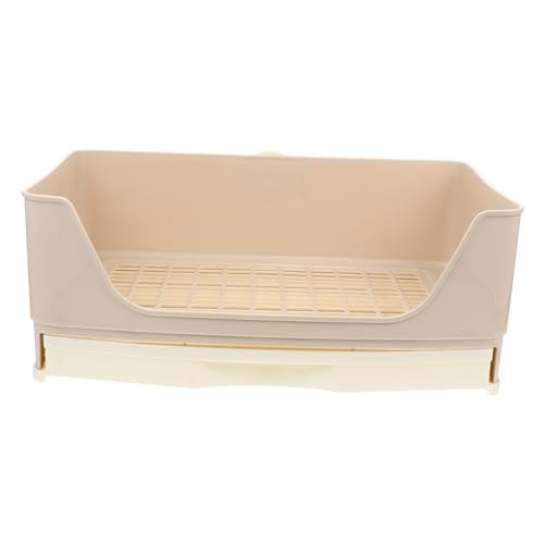 LIGHTAOTAO Große Kaninchentoilette aus Robustem mit Rutschfestem Boden Abgerundeten Kanten für Schutz Geeignet für Kaninchen Meerschweinchen Chinchillas und Frettchen für Innen Außenbereich LIGHTAOTAO Große Kaninchentoilette aus Robustem mit Rutschfestem Boden Abgerundeten Kanten für Schutz Geeignet für Kaninchen Meerschweinchen Chinchillas und Frettchen für Innen Außenbereich von LIGHTAOTAO