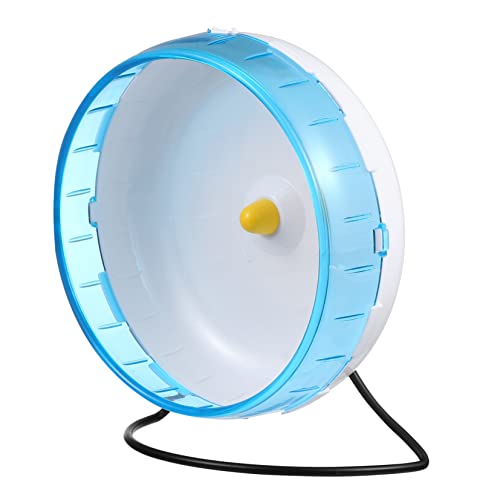LIGHTAOTAO Hamster Laufrad Kugel mit Ständer Geräuscharmes für Zwerghamster Rennmäuse und Mäuse Langlebiges Fitnessrad für Kleine Haustiere Blau LIGHTAOTAO Hamster Laufrad Kugel mit Ständer Geräuscharmes für Zwerghamster Rennmäuse und Mäuse Langlebiges Fitnessrad für Kleine Haustiere Blau von LIGHTAOTAO