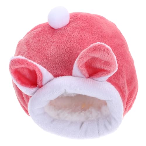 LIGHTAOTAO Hamster Winterbett und Warmes Haustier Nest für Hamster und Gemütliches Schlafsack Design für Käfig und Reisen Rosa Kaninchenstil LIGHTAOTAO Hamster Winterbett und Warmes Haustier Nest für Hamster und Gemütliches Schlafsack Design für Käfig und Reisen Rosa Kaninchenstil von LIGHTAOTAO