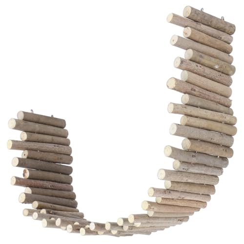 LIGHTAOTAO Hamsterkäfig Holzzaun für Kleintiere Natürlicher Zaun Hamster Spielplatz Zubehör für Meerschweinchen Chinchilla Kleintiergehege von LIGHTAOTAO
