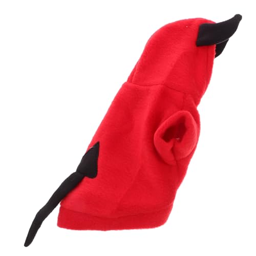 LIGHTAOTAO Haustier Teufel Verwandlungs Outfit Hunde Outfits Lustiges Hunde Halloween Kostüm Hundekleidung Kostüm Teufel Ausgefallenes Feiertags von LIGHTAOTAO