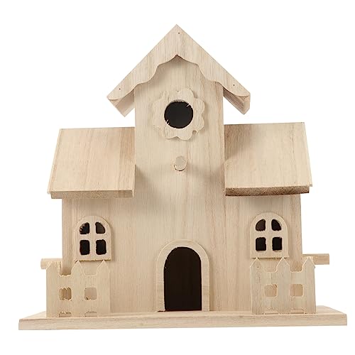 LIGHTAOTAO Hölzernes Vogelhaus für Haustiere Hängendes Schlafnest aus Massivem Holz Stilvolle Garten Dekoration für für Vogel Vielseitig Einsetzbar LIGHTAOTAO Hölzernes Vogelhaus für Haustiere Hängendes Schlafnest aus Massivem Holz Stilvolle Garten Dekoration für für Vogel Vielseitig Einsetzbar von LIGHTAOTAO
