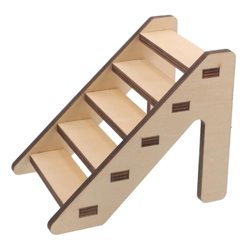 LIGHTAOTAO Holzleiter Für Kleintiere Multifunktionale Kletterleiter Für Hamster Zwerghamster Chinchillas Und Für Spiel Und Training Polierte Oberfläche Einfache Im Käfig LIGHTAOTAO Holzleiter Für Kleintiere Multifunktionale Kletterleiter Für Hamster Zwerghamster Chinchillas Und Für Spiel Und Training Polierte Oberfläche Einfache Im Käfig von LIGHTAOTAO