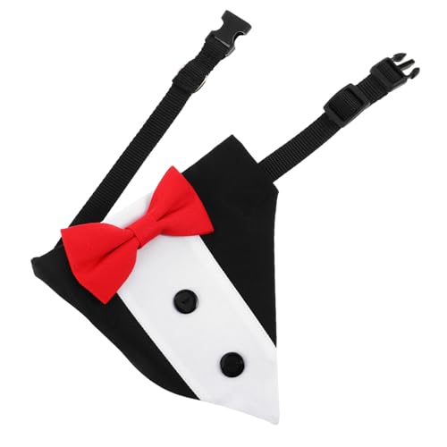 LIGHTAOTAO Hundehalstuch für Kleine bis Große Saugfähiges Verstellbares Dreieckstuch mit Fliege für Halloween Thanksgiving und Hundegeburtstage Stilvolles Design LIGHTAOTAO Hundehalstuch für Kleine bis Große Saugfähiges Verstellbares Dreieckstuch mit Fliege für Halloween Thanksgiving und Hundegeburtstage Stilvolles Design von LIGHTAOTAO