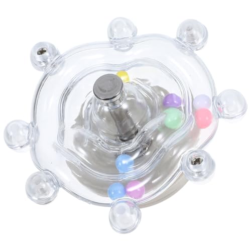 LIGHTAOTAO Interaktives Vogelspielzeug mit Rotierendem Rad Kauspielzeug für Sittiche und Papageien Hängendes Käfigzubehör Bewegung und Spaß für Kleine Vögel von LIGHTAOTAO