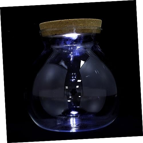 LIGHTAOTAO LED Glasflasche mit LED Licht Praktische Mikrolandschaft Flasche für Deko und Aquarien Transparentes Borosilikatglas für Kreative Gestaltung und Raumbeleuchtung LIGHTAOTAO LED Glasflasche mit LED Licht Praktische Mikrolandschaft Flasche für Deko und Aquarien Transparentes Borosilikatglas für Kreative Gestaltung und Raumbeleuchtung von LIGHTAOTAO