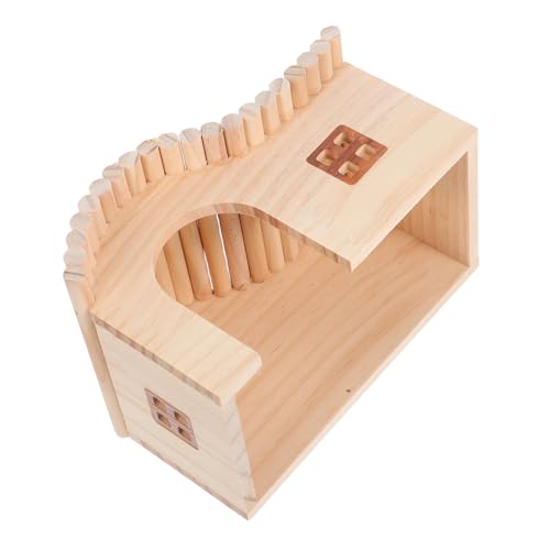 LIGHTAOTAO Natürlicher Holz Hamster Versteck mit Mehreren Kammern Gemütliches Meerschweinchen Haus Sicherer Rückzugsort für Hamster und Igel Fördert Aktivität und Spielerisches Erkunden LIGHTAOTAO Natürlicher Holz Hamster Versteck mit Mehreren Kammern Gemütliches Meerschweinchen Haus Sicherer Rückzugsort für Hamster und Igel Fördert Aktivität und Spielerisches Erkunden von LIGHTAOTAO