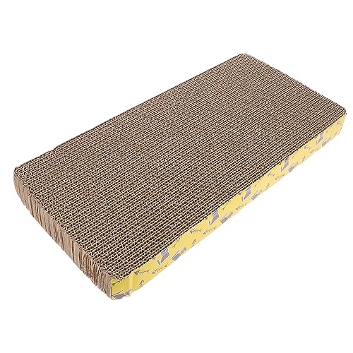 LIGHTAOTAO Pet Cat Scratcher Aus Wellpappe Beidseitig Nutzbare Kratzmatte Für Katzen Langlebig Krallenwetzen Und Spielen Mit Kreativem Design Für Und Entspannung LIGHTAOTAO Pet Cat Scratcher Aus Wellpappe Beidseitig Nutzbare Kratzmatte Für Katzen Langlebig Krallenwetzen Und Spielen Mit Kreativem Design Für Und Entspannung von LIGHTAOTAO