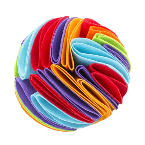 LIGHTAOTAO Pet Dog Sniff Toy Fünf-Farben-hundespielzeug Interaktives Kau Und Futterspielzeug Hilft Beim Langsamen Fressen Schützt Darm Langlebig Und Zahnfreundlich LIGHTAOTAO Pet Dog Sniff Toy Fünf-Farben-hundespielzeug Interaktives Kau Und Futterspielzeug Hilft Beim Langsamen Fressen Schützt Darm Langlebig Und Zahnfreundlich von LIGHTAOTAO