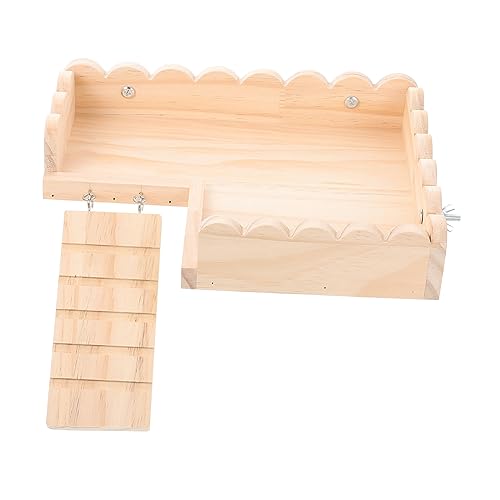 LIGHTAOTAO Plattform Spielzeug Für Hamster Und Meerschweinchen Mit Kletterleiter Und Für Käfig Für Kleine Haustiere Dekorativ Und Praktisch LIGHTAOTAO Plattform Spielzeug Für Hamster Und Meerschweinchen Mit Kletterleiter Und Für Käfig Für Kleine Haustiere Dekorativ Und Praktisch von LIGHTAOTAO