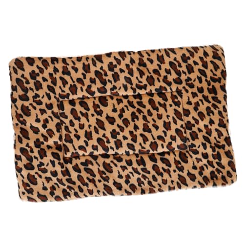 LIGHTAOTAO Thickened Warm Pet Pad Für Kleine Tiere Waschbare Und Tragbare Decke Für Hunde Und Katzen Für Jahreszeiten Und Stylisch Mit Leopardenmuster von LIGHTAOTAO