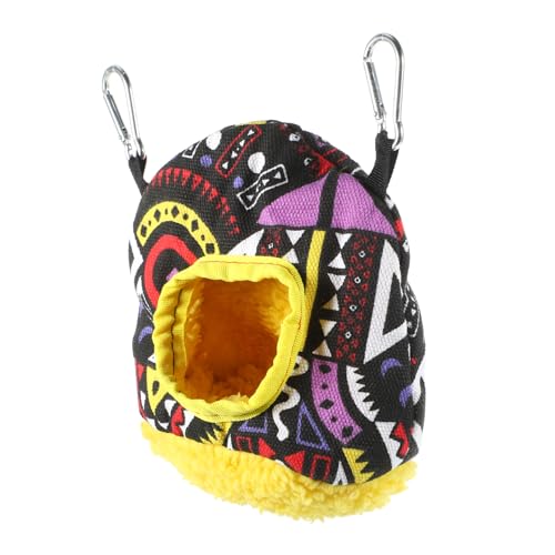 LIGHTAOTAO Vogelhängematte Wintervogelnest aus Atmungsaktivem Material Komfortable Kleintierhängematte für Papageien Sittiche und Andere für Käfige Innen von LIGHTAOTAO