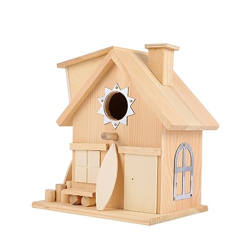 LIGHTAOTAO Vogelhaus Für Außenbereich Langlebig Und Wetterfest Dekoration Im Garten Für Vogelzucht Hängend Für Wildvögel Geeignet von LIGHTAOTAO