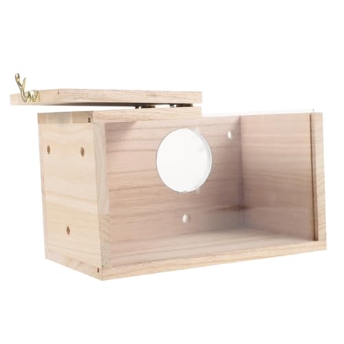 LIGHTAOTAO Vogelhaus Nistkasten Für Wellensittiche Transparentes Design Für Sichtbarkeit Für Garten Und Balkon Sicheres Und Komfortables Zuhause Für Vögel LIGHTAOTAO Vogelhaus Nistkasten Für Wellensittiche Transparentes Design Für Sichtbarkeit Für Garten Und Balkon Sicheres Und Komfortables Zuhause Für Vögel von LIGHTAOTAO