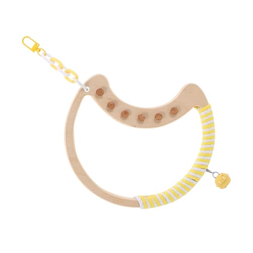 LIGHTAOTAO Vogelkäfig-sitzstange, Papageien-schaukelspielzeug, Hängeständer, Sitzstange Zum Spielen Mit Vögeln, Kauspielzeug Für Die Schnabelgesundheit, Käfigständer, Hängezubehör LIGHTAOTAO Vogelkäfig-sitzstange, Papageien-schaukelspielzeug, Hängeständer, Sitzstange Zum Spielen Mit Vögeln, Kauspielzeug Für Die Schnabelgesundheit, Käfigständer, Hängezubehör von LIGHTAOTAO