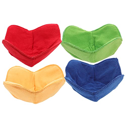 LIGIGWASH 4 Stück Mikrowellen Schüsselhalter Teiliges Set Hitzebeständige Unterlage aus Dickem Strapazierfähigem Material für Suppenschalen Leicht zu Reinigen und Langlebig von LIGIGWASH