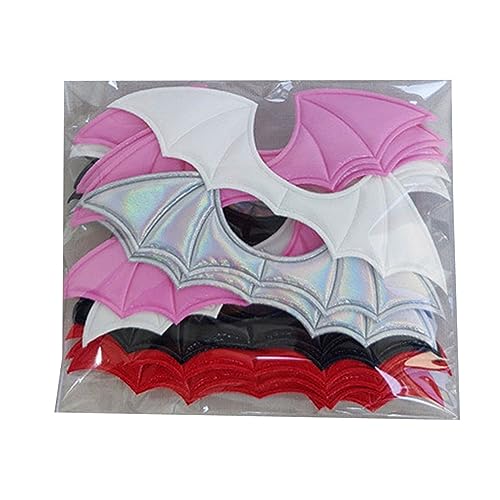 Halloween-Hundekostüm-Zubehör, Flügel, Hund, Katzen, Krawatte mit Fledermausflügeln, Totenkopf, Hunde, Katzen, Krawatte, Fledermausflügel, Halloween-Hundepflege-Zubehör-Set, Stoff, Hund, von LIGSLN