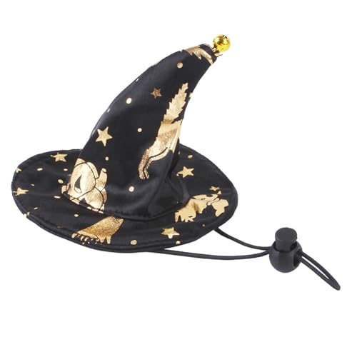 Hundeumhang, Cosplay-Kostüm, Halloween, Sternenmuster, schwarzer Hexenumhang, Hexen-Thema, Cosplay, Haustierkostüm, Katzen von LIGSLN