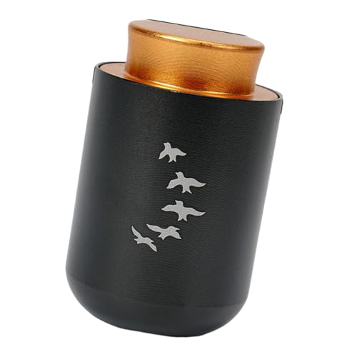 LIGSLN Einfache Asche Urne Gedenkschmuck Einäscherungsbox Metallglas Einäscherung Schmuck Urne Schatulle für Asche Haustier Asche Aufbewahrungsbehälter von LIGSLN