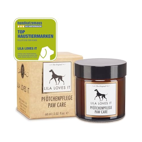 Pfotenbalsam für Hunde – mit natürlichen Inhaltsstoffen, beruhigt und schützt die Haut, stärkt die Widerstandskraft der Pfotenballen, PFÖTCHENPFLEGE von LILA LOVES IT, 60 ml Pfotenbalsam für Hunde – mit natürlichen Inhaltsstoffen, beruhigt und schützt die Haut, stärkt die Widerstandskraft der Pfotenballen, PFÖTCHENPFLEGE von LILA LOVES IT, 60 ml von LILA LOVES IT