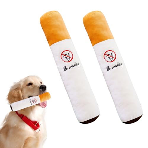 LILELIG Hunde Zigaretten Spielzeug 2 Stück Zigaretten Hundespielzeug Extra Lang und Dick Interaktives Zigaretten-Hundespielzeug Interaktives Spielzeug für Kleine, Mittlere und Große Hunde LILELIG Hunde Zigaretten Spielzeug 2 Stück Zigaretten Hundespielzeug Extra Lang und Dick Interaktives Zigaretten-Hundespielzeug Interaktives Spielzeug für Kleine, Mittlere und Große Hunde von LILELIG