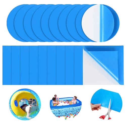 20 Stück Pool Reparaturset Unterwasser,Kleber für Poolfolie Pools Flicken Unter Wasser Loch Flickzeug,Reparatur Klebeband Selbstklebend,PVC Selbstklebende Reparaturflicken Blau Poolflicken Flickset 20 Stück Pool Reparaturset Unterwasser,Kleber für Poolfolie Pools Flicken Unter Wasser Loch Flickzeug,Reparatur Klebeband Selbstklebend,PVC Selbstklebende Reparaturflicken Blau Poolflicken Flickset von LILIKAI