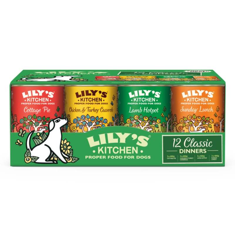 LILY´S KITCHEN Classic Dinners 12x400g von LILY'S KITCHEN