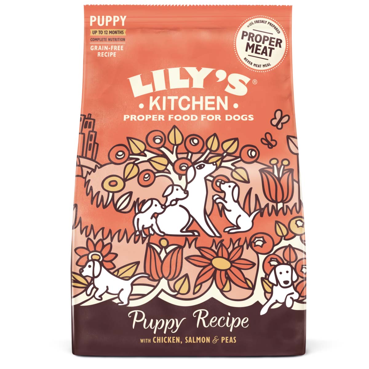 LILY´S KITCHEN Puppy Dog Huhn, Lachs, Erbsen 7kg von LILY'S KITCHEN