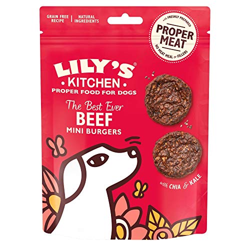 Lily's Kitchen Beef Mini Burgers Hunde Snack von Lily's Kitchen