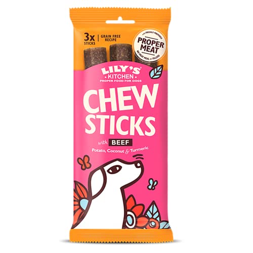 Lily's Kitchen Chew Sticks With Beef-120 GR 3 ST von Lily's Kitchen