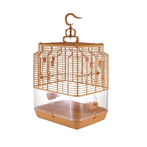 Vogelflugkäfig Hängender Vogelkäfig, groß, Anti-Streuung, for Papageien, Universalkäfig, Soor, Zuhause, Villa, Zucht, Vogelkäfig Käfig für Nymphensittiche Vogelflugkäfig Hängender Vogelkäfig, groß, Anti-Streuung, for Papageien, Universalkäfig, Soor, Zuhause, Villa, Zucht, Vogelkäfig Käfig für Nymphensittiche von LIMKOO