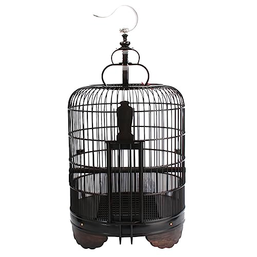 Vogelflugkäfig Kleiner Starling-Vogelkäfig aus Sandelholz, handgefertigter Vogelkäfig, polierter Ausstellungsvogelkäfig Käfig für Nymphensittiche Vogelflugkäfig Kleiner Starling-Vogelkäfig aus Sandelholz, handgefertigter Vogelkäfig, polierter Ausstellungsvogelkäfig Käfig für Nymphensittiche von LIMKOO