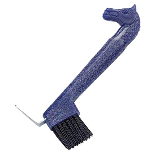 Lincoln Horse Head with Brush Hoof Pick One Size Blue von LINCOLN