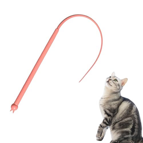 LINGJIA Katzenangel Stabil, Katzenangel Lang, Silikon Katze Stick, Spielzeug Teaser Katze Stick, Schwanz Katze Angel, Interaktive Maus Stick Katze Spielzeug die Erkundung, Kätzchen Spielen Praxis LINGJIA Katzenangel Stabil, Katzenangel Lang, Silikon Katze Stick, Spielzeug Teaser Katze Stick, Schwanz Katze Angel, Interaktive Maus Stick Katze Spielzeug die Erkundung, Kätzchen Spielen Praxis von LINGJIA