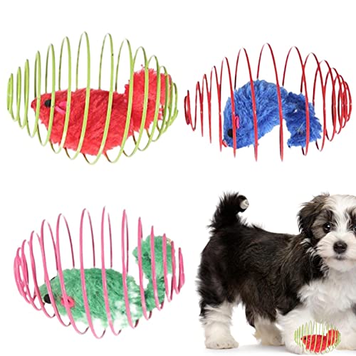LINGJIONG Interaktives Katzenspielzeug | Cat Spring Toys | Caged Rats Kitten Lustiges Fangspielzeug Interaktives Spielzeug für Katzen, die Kätzchenspielzeug jagen LINGJIONG Interaktives Katzenspielzeug | Cat Spring Toys | Caged Rats Kitten Lustiges Fangspielzeug Interaktives Spielzeug für Katzen, die Kätzchenspielzeug jagen von LINGJIONG