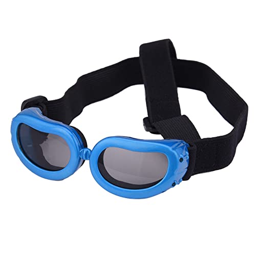 LINGJIONG Sonnenbrille für kleine Hunde, Anti zerbrechliche Winddichte Hundesonnenbrille, Haustierzubehör Kleine Hundebrillen für Strände, Straßen, Parks, Gärten, Straßen von LINGJIONG