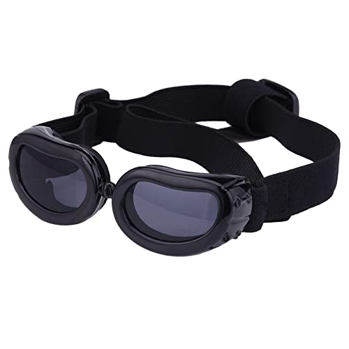 LINGJIONG Sonnenbrille für kleine Hunde | Bequeme Hundesonnenbrille für Hunde von 4 bis 20 kg | Haustierbedarf Kleine Hundebrillen für Parks Strände Themenpartys Urlaub LINGJIONG Sonnenbrille für kleine Hunde | Bequeme Hundesonnenbrille für Hunde von 4 bis 20 kg | Haustierbedarf Kleine Hundebrillen für Parks Strände Themenpartys Urlaub von LINGJIONG