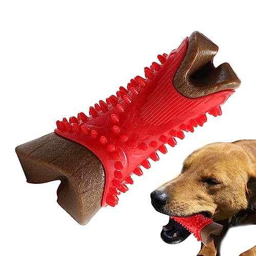 LINGJIONG Zahnreinigungsspielzeug für Hunde - Kauspielzeug für Welpen - Langlebiges, lustiges und interaktives Kauspielzeug für Welpen und Erwachsene Hunde von LINGJIONG