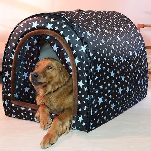 2-in-1 extra großes Haustier-Winterhaus, umwandelbar zum Bett mit warmer Kissenmatte, 2-Wege-Hundehütte, für drinnen und draußen, tragbare Hundehütte, abnehmbarer waschbarer Bezug (2XL, Camouflage) 2-in-1 extra großes Haustier-Winterhaus, umwandelbar zum Bett mit warmer Kissenmatte, 2-Wege-Hundehütte, für drinnen und draußen, tragbare Hundehütte, abnehmbarer waschbarer Bezug (2XL, Camouflage) von LINGSHINE