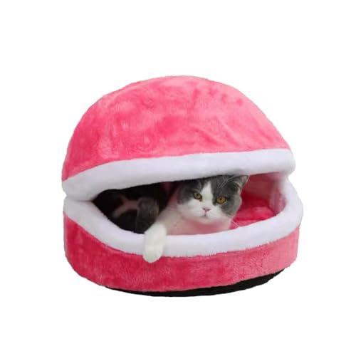 LINGXIYA Katzenhöhle Bett, Anti Stress Katzenbetten, Weiche Polsterung, Katzenkorb mit Herausnehmbarem Innenkissen, Rutschfestes Katzenbett, Haustierbett für Katzen Oder Kleine Hunde LINGXIYA Katzenhöhle Bett, Anti Stress Katzenbetten, Weiche Polsterung, Katzenkorb mit Herausnehmbarem Innenkissen, Rutschfestes Katzenbett, Haustierbett für Katzen Oder Kleine Hunde von LINGXIYA