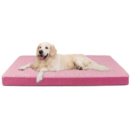 LINGXIYA Anti-Rutsch Hundematratze, Beruhigendes Hundesofa, Warmes Weiches Hundebett, Hundekissen mit Wasserdichtem Abnehmbarem Bezug, Hundebetten für Kleine, Mittelgroße Hunde Katzen, L-105 * 70CM LINGXIYA Anti-Rutsch Hundematratze, Beruhigendes Hundesofa, Warmes Weiches Hundebett, Hundekissen mit Wasserdichtem Abnehmbarem Bezug, Hundebetten für Kleine, Mittelgroße Hunde Katzen, L-105 * 70CM von LINGXIYA