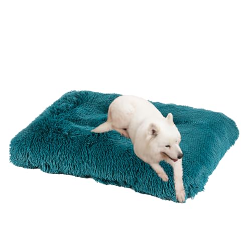 LINGXIYA Beruhigende Flauschige Hundematratze, Hundebetten, Katzenbett, Hundebett mit Anti-Rutsch-Punkten, Waschbar Haustierbett für Katzen, Große, Mittelgroße & Kleine Hunde LINGXIYA Beruhigende Flauschige Hundematratze, Hundebetten, Katzenbett, Hundebett mit Anti-Rutsch-Punkten, Waschbar Haustierbett für Katzen, Große, Mittelgroße & Kleine Hunde von LINGXIYA