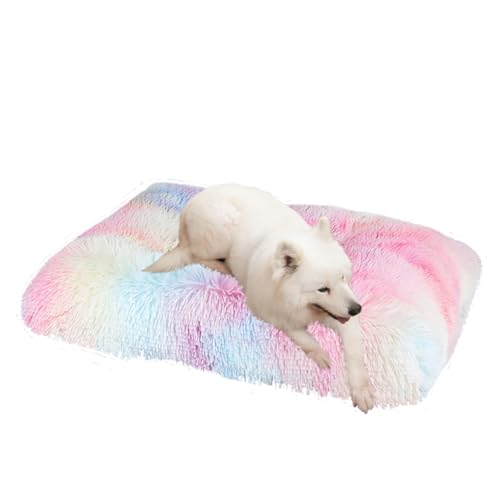 LINGXIYA Beruhigende Flauschige Hundematratze, Hundebetten, Katzenbett, Hundebett mit Anti-Rutsch-Punkten, Waschbar Haustierbett für Katzen, Große, Mittelgroße & Kleine Hunde LINGXIYA Beruhigende Flauschige Hundematratze, Hundebetten, Katzenbett, Hundebett mit Anti-Rutsch-Punkten, Waschbar Haustierbett für Katzen, Große, Mittelgroße & Kleine Hunde von LINGXIYA