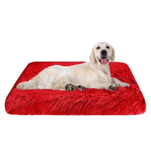 LINGXIYA Deluxe Plüsch Hundematte, Flauschige Anti-Angst Hundebetten, Haustierbett mit Anti-Rutsch-Boden, Haustierkorb für Katzen Kätzchen Hund Kaninchen, Maschinenwaschbar LINGXIYA Deluxe Plüsch Hundematte, Flauschige Anti-Angst Hundebetten, Haustierbett mit Anti-Rutsch-Boden, Haustierkorb für Katzen Kätzchen Hund Kaninchen, Maschinenwaschbar von LINGXIYA