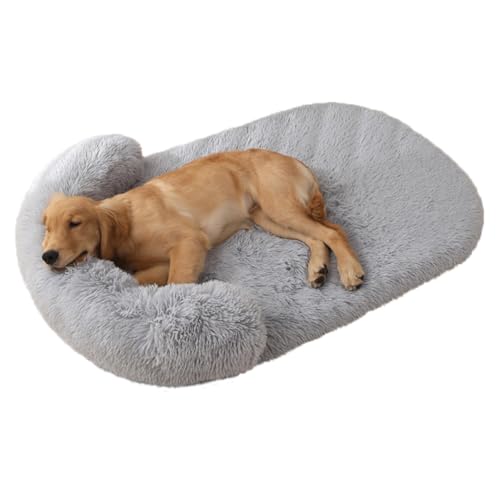 LINGXIYA Flauschig Weiches Hundekissen, Orthopädisches Hundebett, Hundesofa mit Abnehmbarem Bezug, rutschfest Hundebetten, Anti-Angst Hundekorb für Hunde und Katzen Jeden Alters (Grau-a,XL-120x75cm) LINGXIYA Flauschig Weiches Hundekissen, Orthopädisches Hundebett, Hundesofa mit Abnehmbarem Bezug, rutschfest Hundebetten, Anti-Angst Hundekorb für Hunde und Katzen Jeden Alters (Grau-a,XL-120x75cm) von LINGXIYA