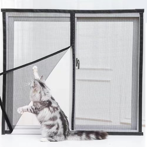 LINGXIYA Katzen-Fensterschutz, Katzen-Sicherheitsnetz, Fenster-Netzschutz, Fliegengitter, Anti-Moskito-Insektennetz, Balkonfenster, Terrassenschutzgitter LINGXIYA Katzen-Fensterschutz, Katzen-Sicherheitsnetz, Fenster-Netzschutz, Fliegengitter, Anti-Moskito-Insektennetz, Balkonfenster, Terrassenschutzgitter von LINGXIYA