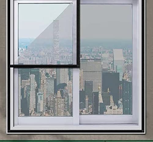 LINGXIYA Katzensicherheits-Fenstergitter mit selbstklebendem Klebeband, Anti-Moskito-Netz, langlebiges Netz, Netzvorhang, praktisch für Insekten und Fliegengitter von LINGXIYA